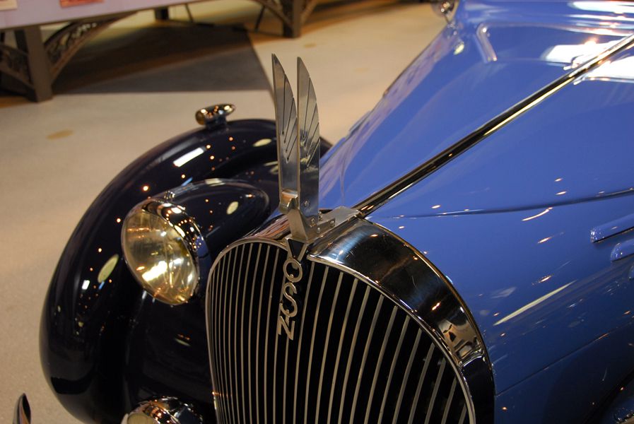 1938 Voisin C30 Cabriolet partial