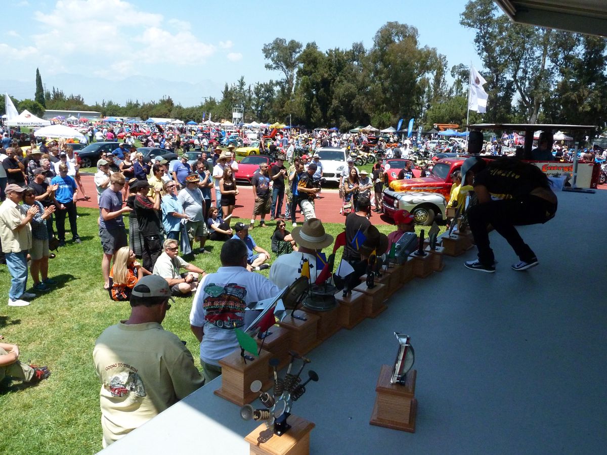 Well attended awards presentation.
