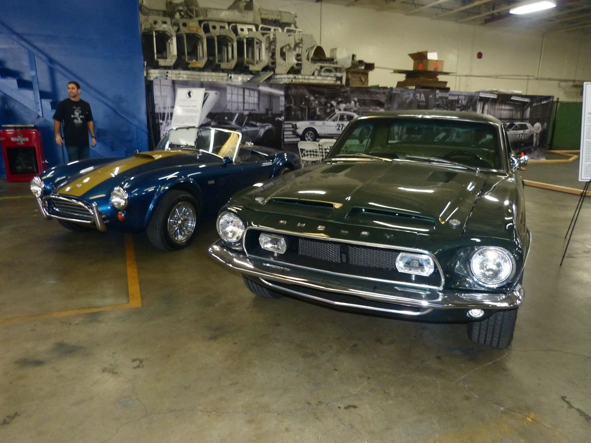 Carroll's private collection of cars, Shelbys and otherwise, is not ordinarily open to the public, so this was a real treat for anyone whose never seen his own person toybox