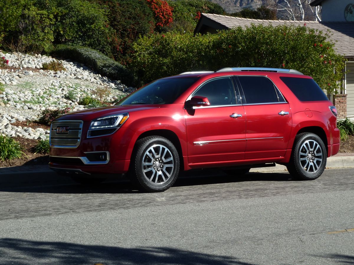 GMC Acadia redesign, and top level Denali trim styling look great