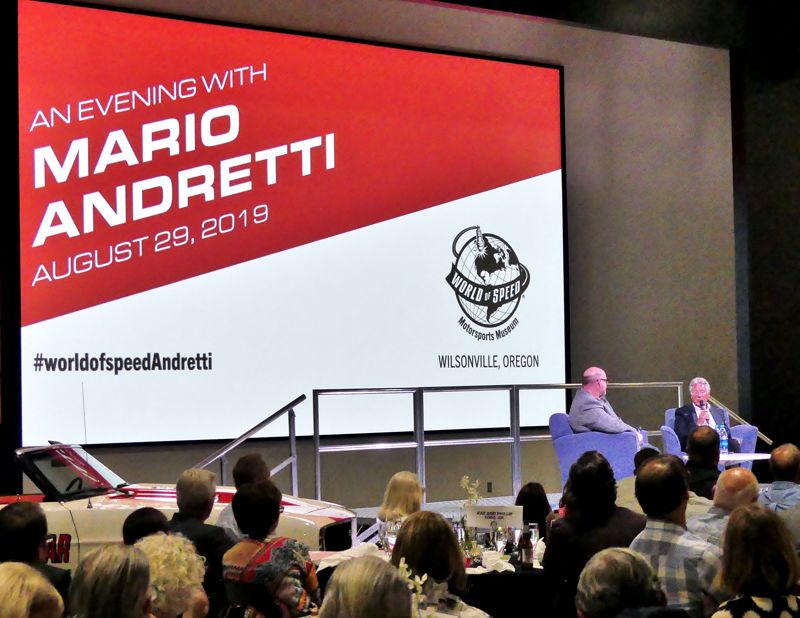 Watch the Video – an Evening with Mario Andretti