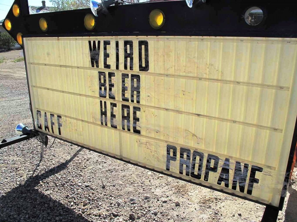 I've never heard of PROPANF but I assume they just didn't have any more "Es" left to spell the world PROPANE.  "CAFF" was likely supposed to be CAFE.  I think