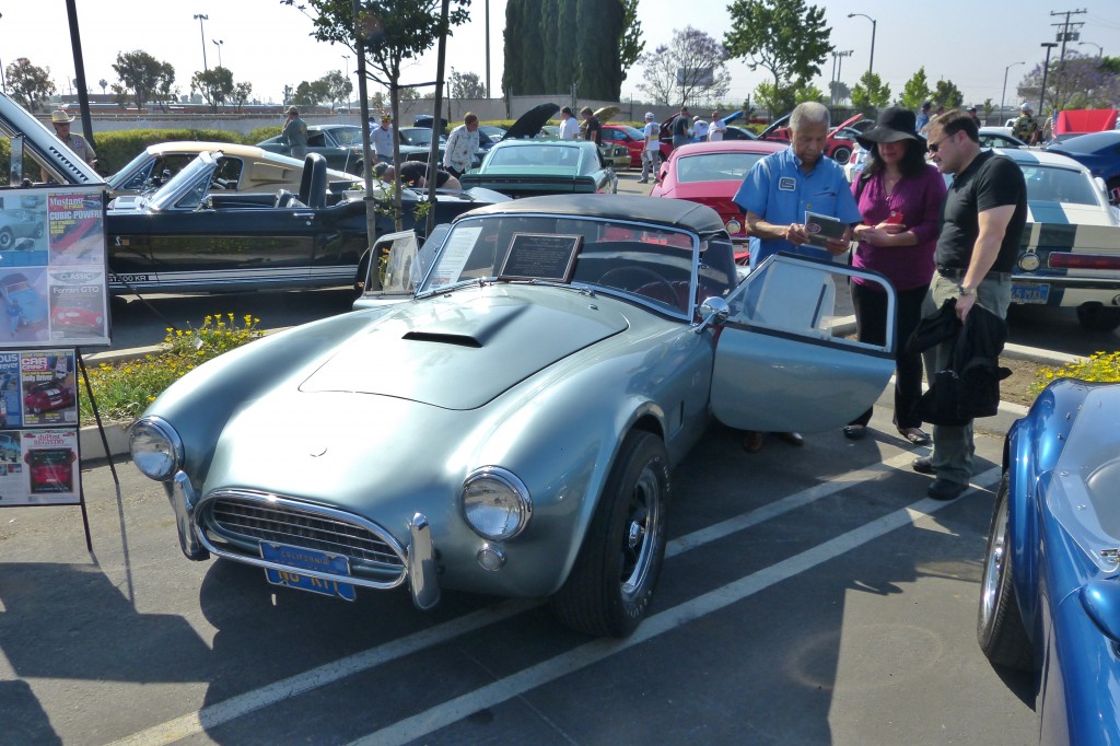 Let me introduce you to one very smart man.  This gent, named Hank, bought this early small block Cobra new, and had the foresight to keep it original, keep it in fabulous condition, and just plain keep it all these years.  We should have all done the same thing in the mid-60s.