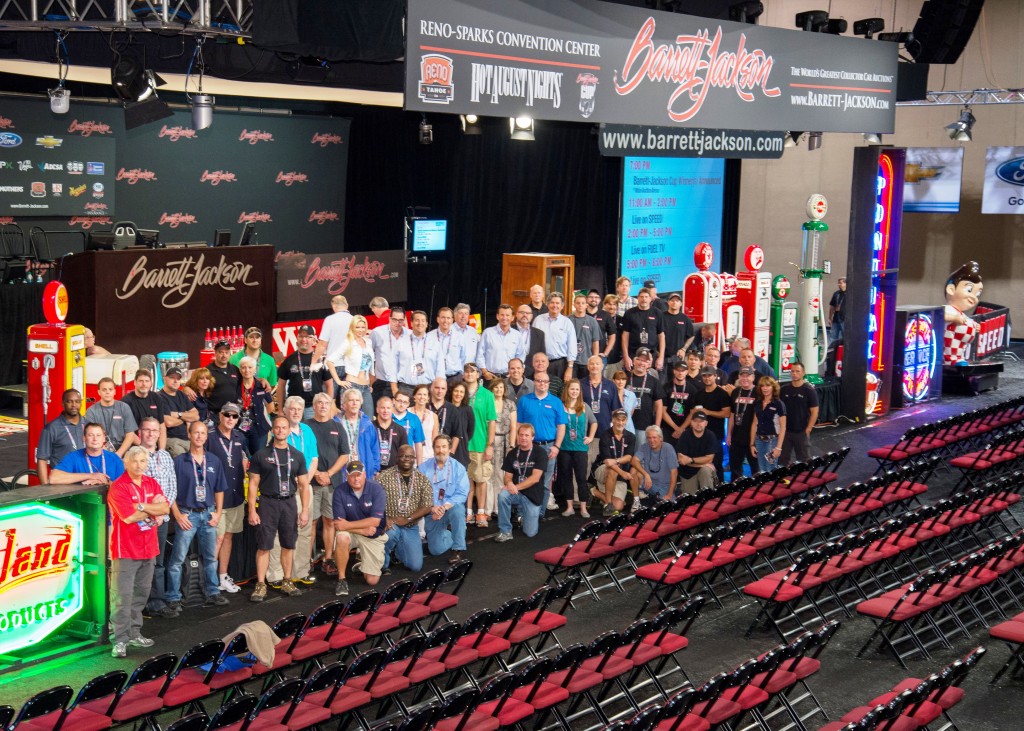 Standing Tall: Barrett-Jackson Reno 2013 our last official broadcast under the SPEED banner.