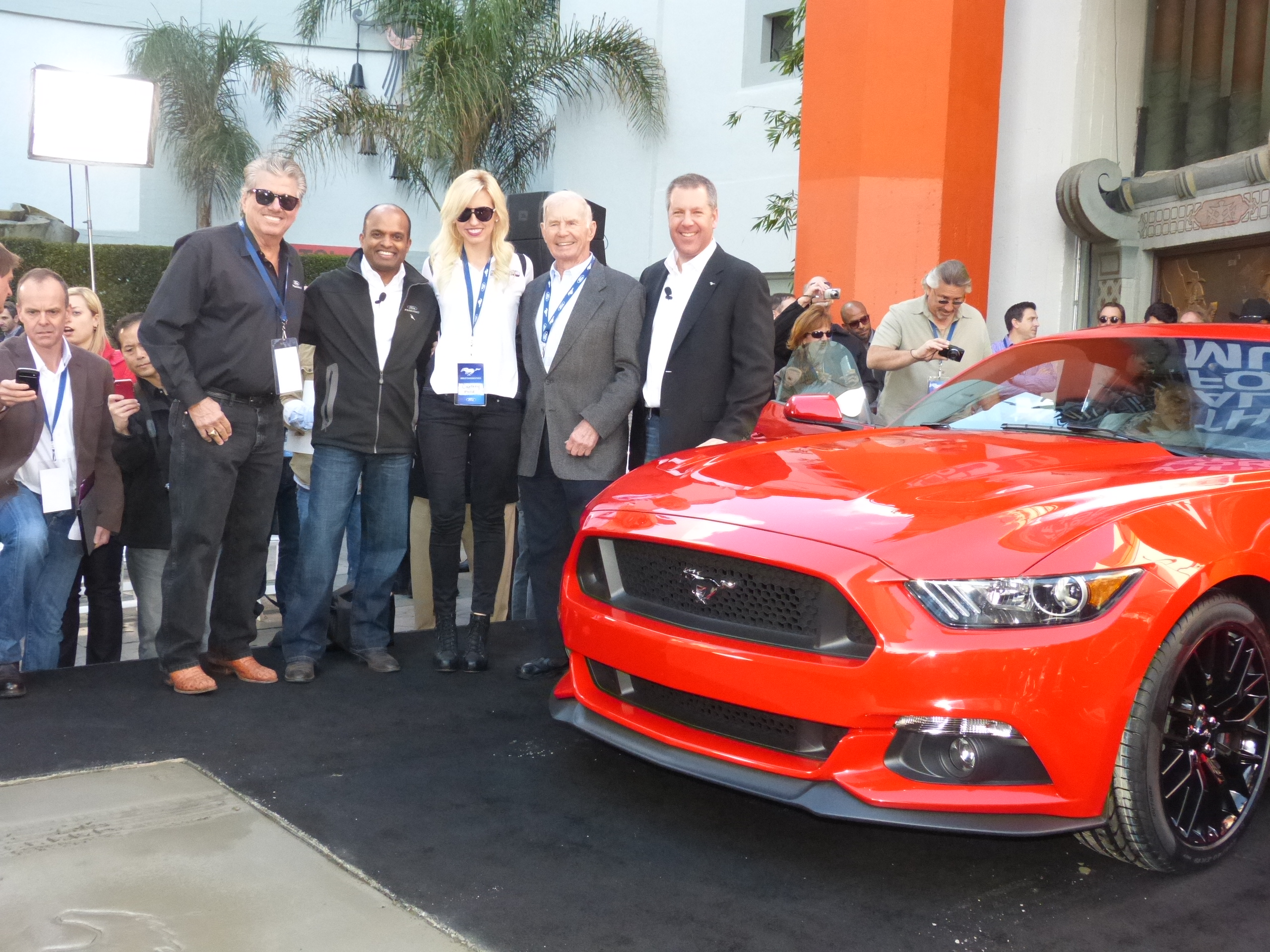 2015 Ford Mustang revealed in worldwide celebration