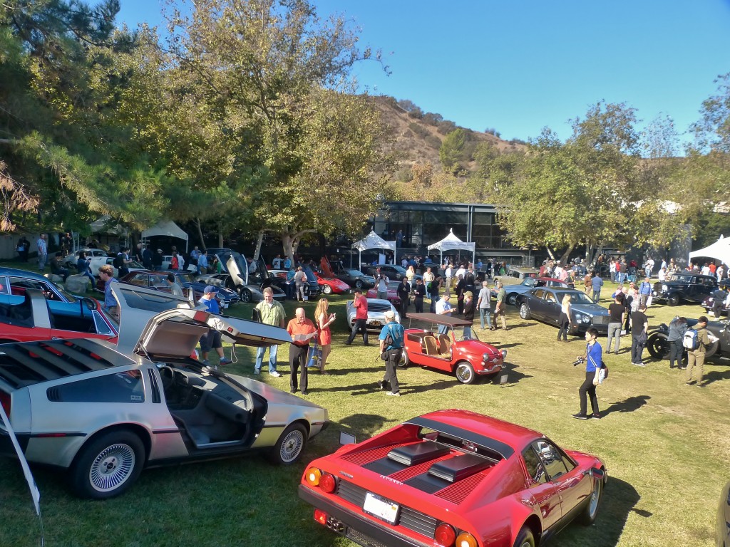 The great cars were anywhere you looked; this is but one overall view of the property that you see upon entering, and having your breath taken away by the sight of it all