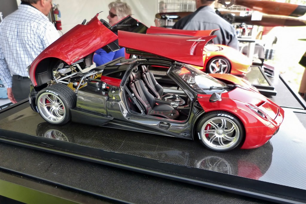 Every great car show includes the sale and display of fine art and toys for kids of all ages, as did Desert Concorso