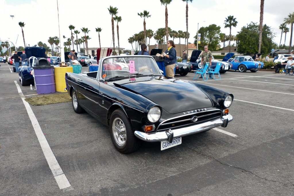 This was the only Sunbeam Tiger I saw at the show...diappointing as there are many around and people love seeing them