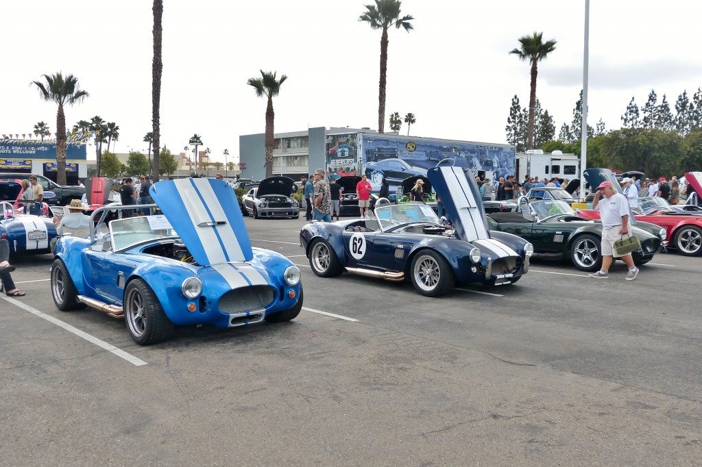 What's a Ford show without Cobras, and Fab Fords had lots of 'em of all model and stripe