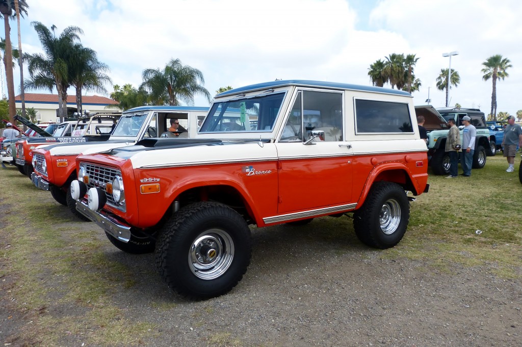My fave Bronco; a first gen 2-door "wagon" as built up by racing legend Bill Stroppe -- highly collectible now and deservedly so