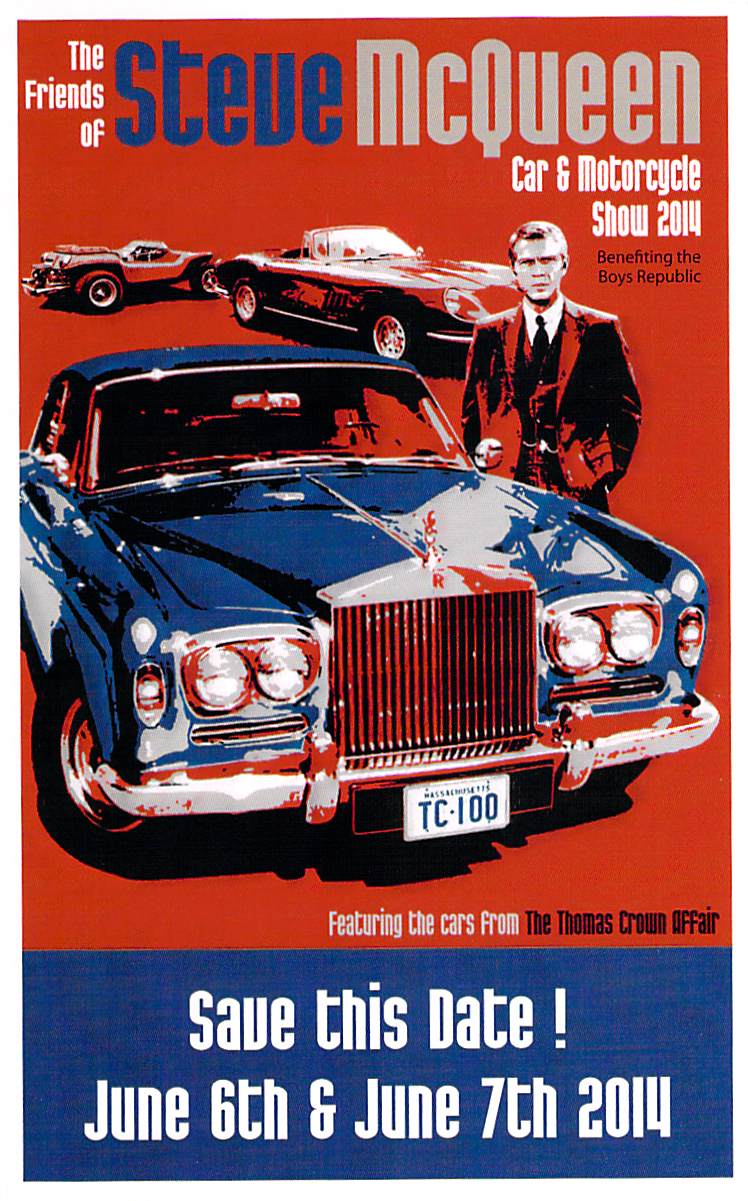 Two Great Car Shows Coming Soon — The Friends of Steve McQueen Car Show and the San Marino Motoring Classic