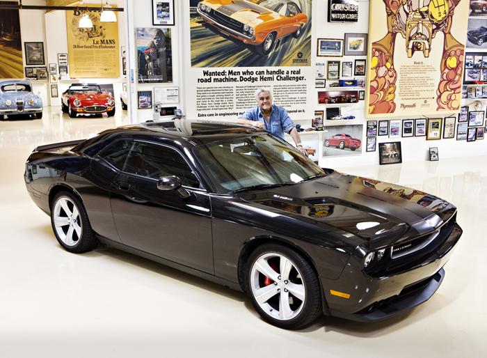 Jay Leno to Auction His 2008 Dodge Challenger SRT8 in Support of the USO