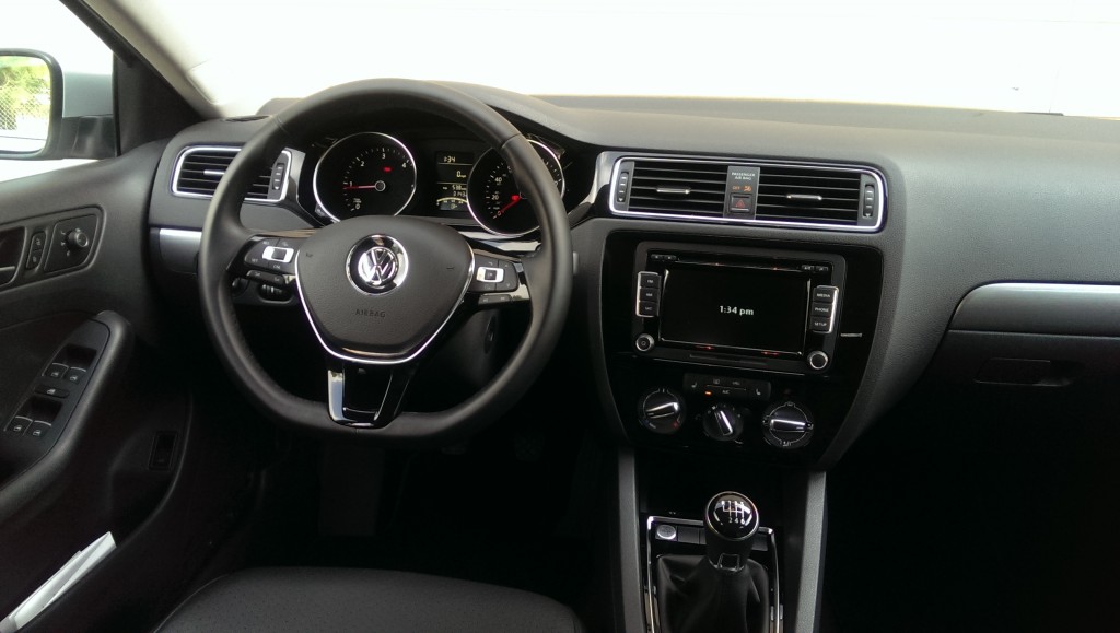 Like all VWs, the Jetta's interior is crafted of high quality stuff that looks good and feels great to the touch.  Layout is logical, clean and easy to live with