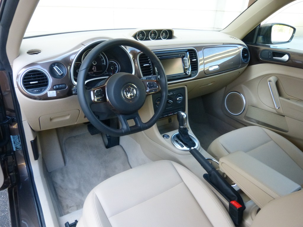 How to make an affordable car look like a much more costly one; invest in a high quality interior, as VW always does, so that the people sitting inside, who make the payments, feel good about their investment.  Plastics Done Right!