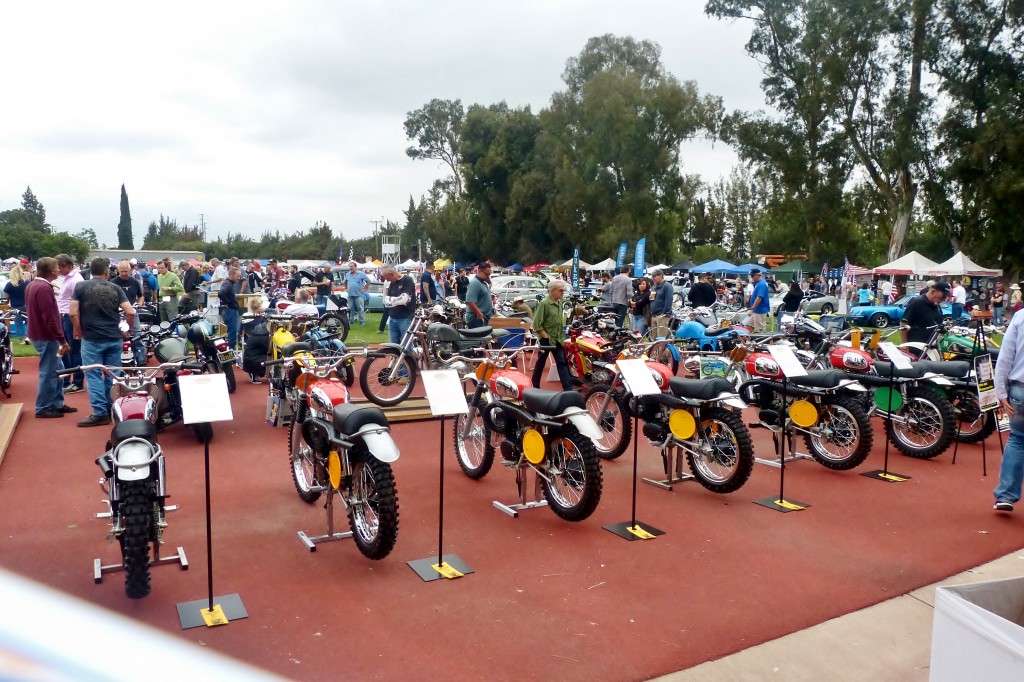 Like Bikes?  The FOSMQ show was packed with them, a lot of great off roaders and vintage two wheelers this year, logical given the "On Any Sunday" theme