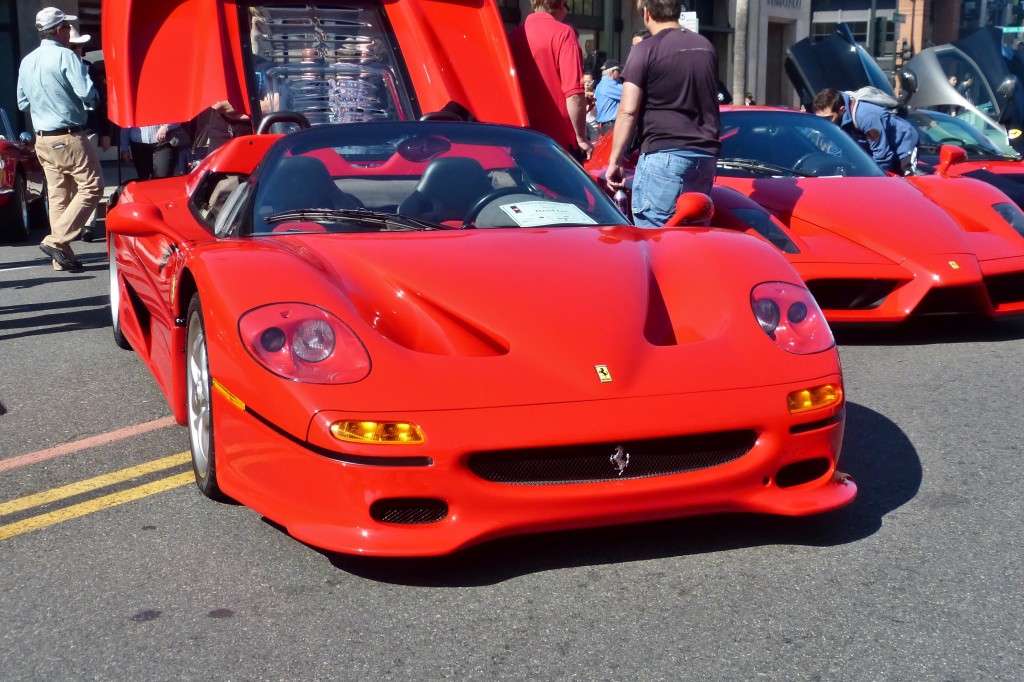 Two of Ferrari's very most hyper exotics, F50 and Enzo