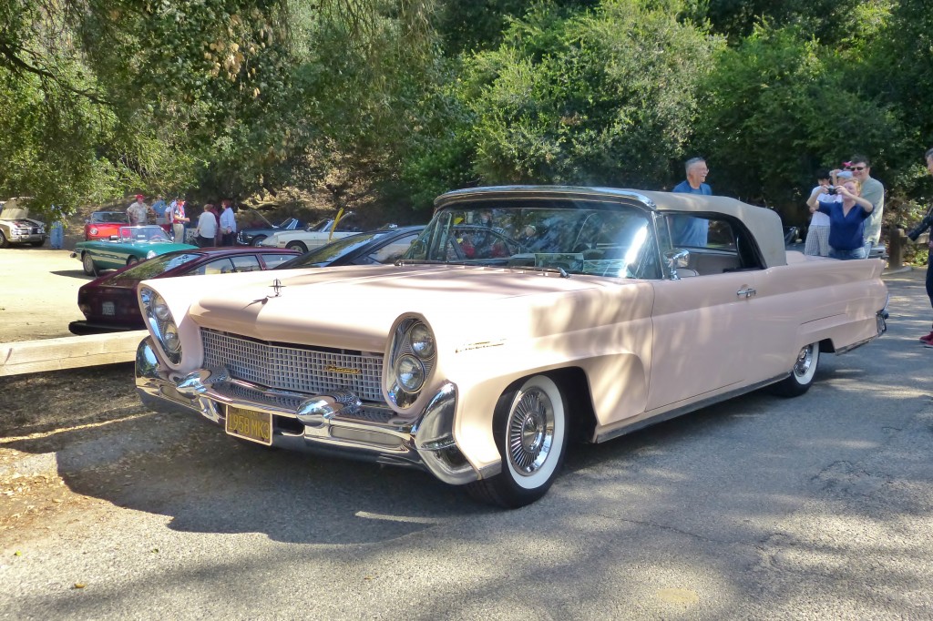 This fabulously 50s 1958 Continental III convert was resplendent in ivory pink, and concours inside and out.