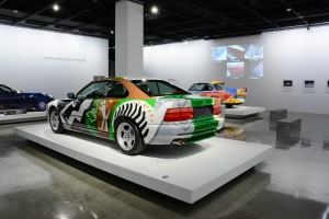 You can't address Cars as Art without mention or display of BMW's famous Art Cars, and the new Petersen has them.