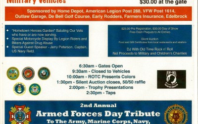 Calendar Alert! Armed Forces Day Car Show in Glendale, May 21, 2016