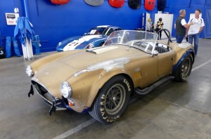 I certainly understand the "patina" "preservation" and "conservation" movements, but this poor 427 Cobra is sucn a patchwork quilt of wear and tear, faded paint, rust and crappy touch up work that it REALLY deserves a platinum level, from the tires up restoration, IMHO.