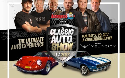 THE INAUGURAL CLASSIC AUTO SHOW DRIVES INTO LOS ANGELES JANUARY 27-29 2017