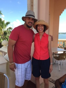 Linda's next husband, the tall, affable, rich, and most importantly uber friendly, Cuban born Chicago White Sox second baseman Jose Abreu. 
