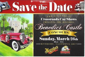 Benedict castle save the date front