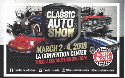 JAY LENO, STEVE MOAL, MIKE BREWER, AND DONALD OSBORNE JOIN AN EXTENSIVE CAST OF AUTOMOTIVE CELEBRITIES AT THE CLASSIC AUTO SHOW