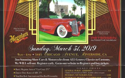 CALENDAR ALERT: Benedict Castle Concours March 31,2019