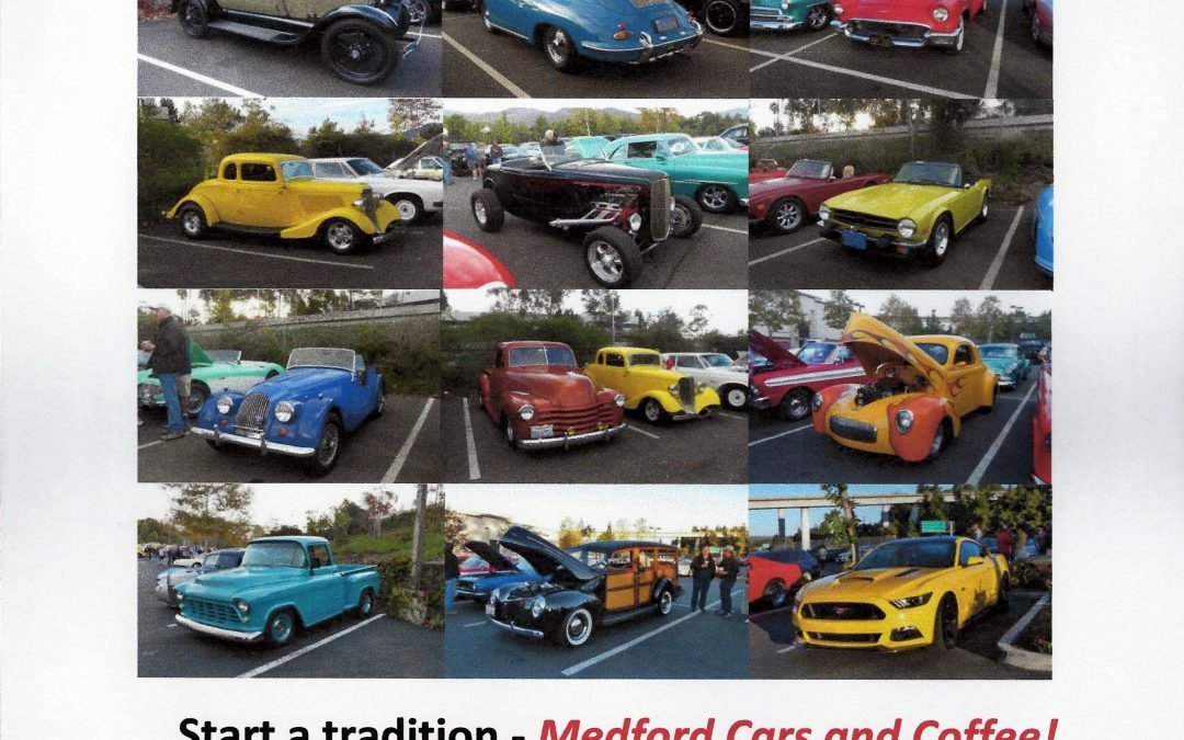 Medford (OR) Cars ‘N Coffee Launches Saturday, May 4, 2019