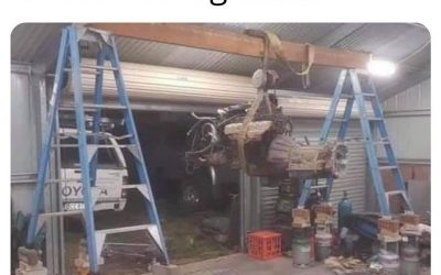 The World’s Worst Ever Engine Hoist