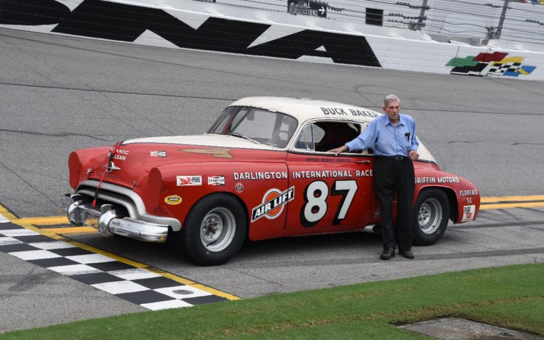 News from Amelia Island Concours: Paul Goldsmith and Linda Vaughn Welcome NASCAR’s Oldest Racecar to the Motorsports Hall of Fame of America Museum