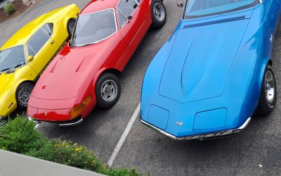 You spot the coolest cars during Monterey Car Week – but not always where you expect to find them.
